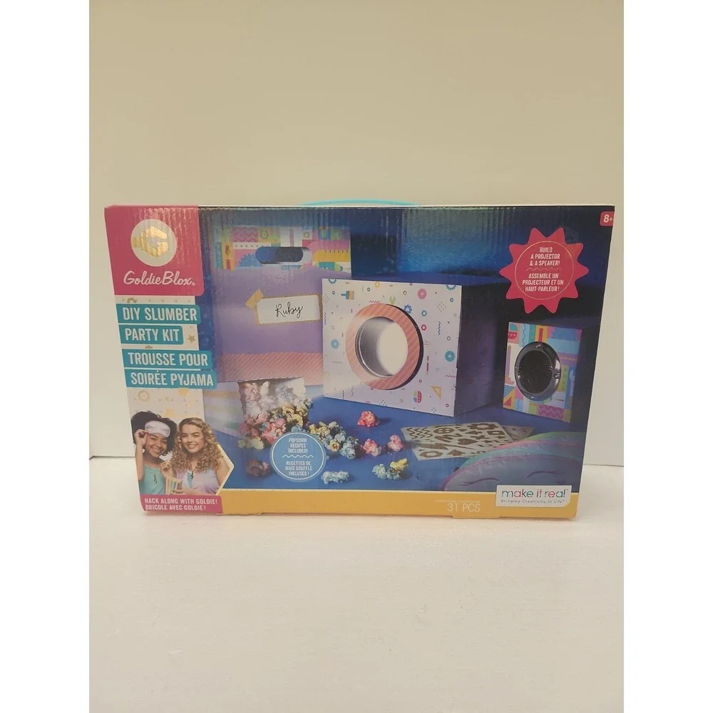 Goldie Blox Party‎ Kit DIY Slumber 8 Years and Up